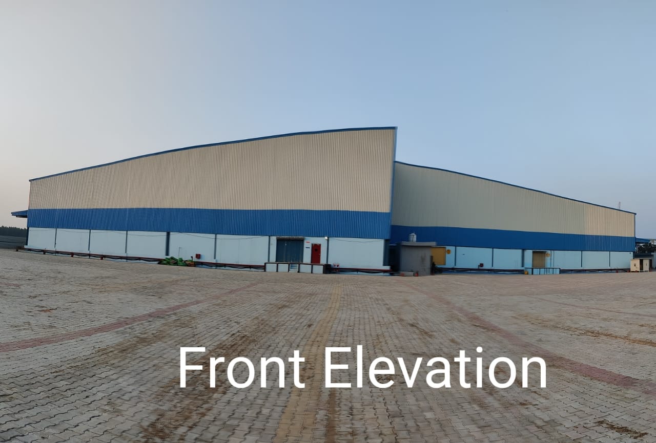 DHDL India Flagship Grade-A Warehouse Park Front Elevation