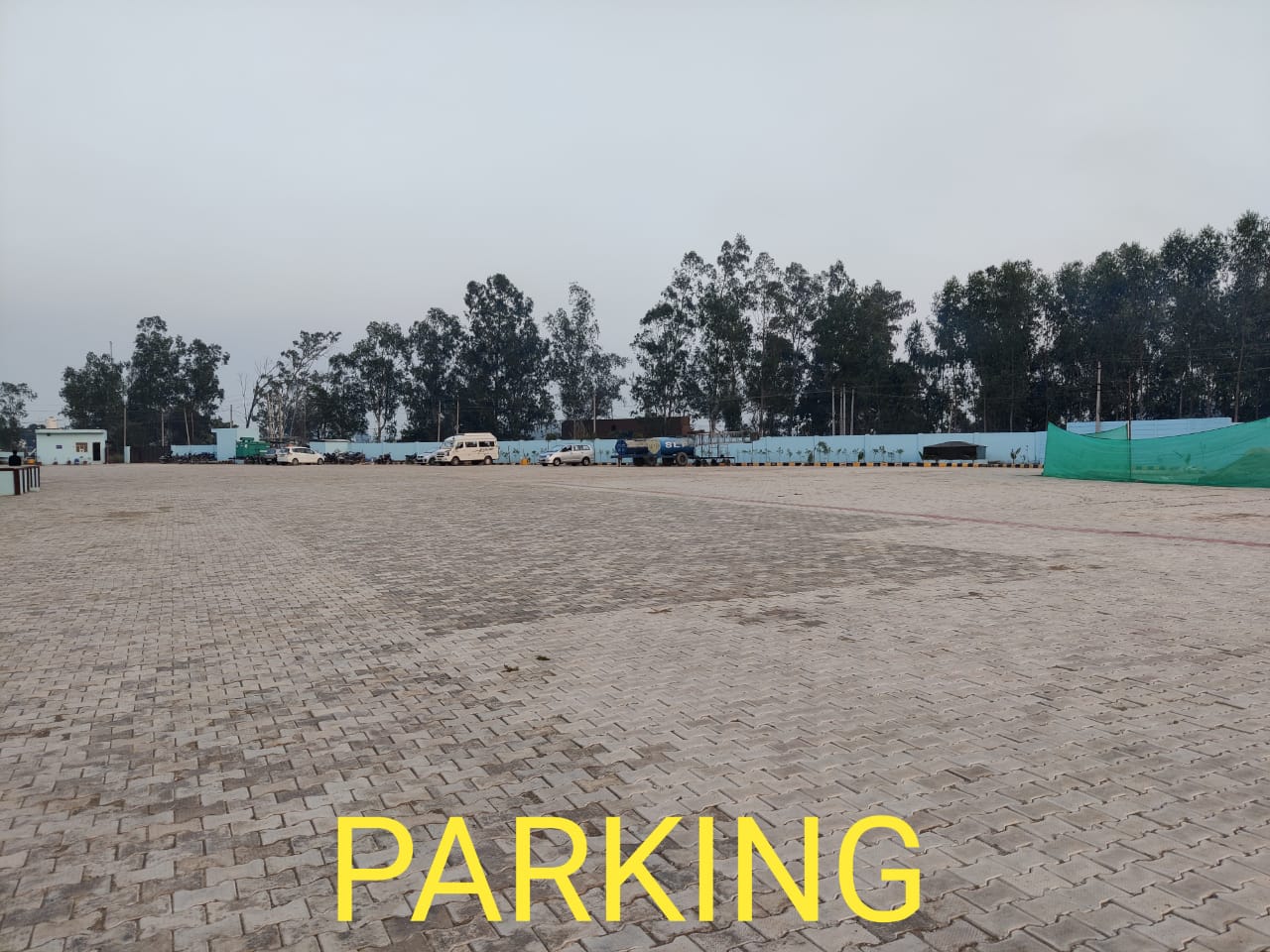Trailer Parking Yard at DHDL India